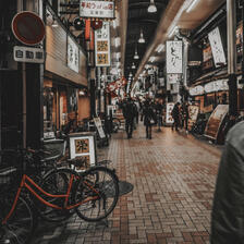 Osaka, Japan.